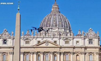 Per le esequie di Papa Francesco la Polizia schiera sicurezza in 3D
