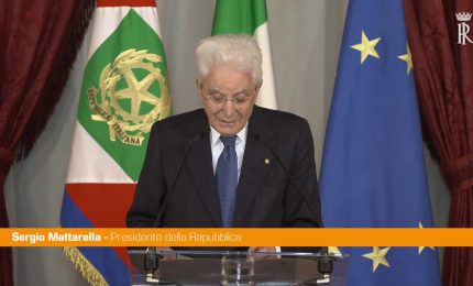 Mattarella riceve le Associazioni Combattentistiche d'Arma