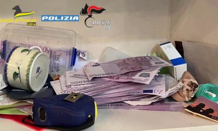 Operazione a Udine, 6 arresti e 4 sequestri di immobili