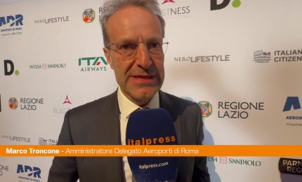 AdR, premio NIAF a Troncone "Investiamo tanto nel capitale umano"