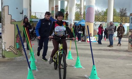 Tappa a Napoli per "Bicimparo" tra gioco e apprendimento