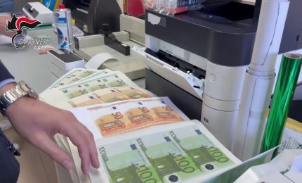 A Lecce smantellata stamperia che produceva banconote false