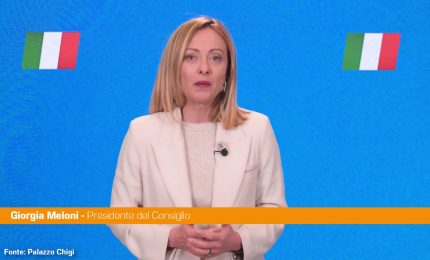 Dazi, Meloni "Non condivido la scelta Usa, sosterremo nostre imprese"