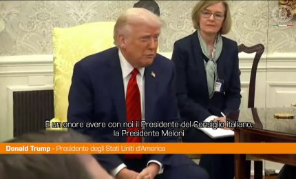 Trump "Meloni ha conquistato l'Europa, &egrave; speciale"