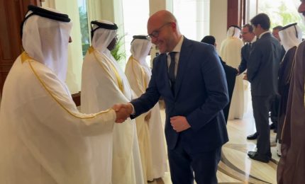 Fontana in Qatar, incontro con lo speaker dello Shura Council