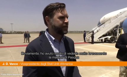 Vance "SIamo molto addolorati per la morte di Papa Francesco"