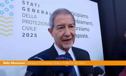 Musumeci "Anticipare i cambiamenti del clima facendo prevenzione"