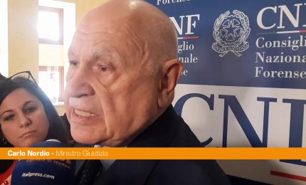 Nordio "La separazione delle carriere non &egrave; punitiva per i magistrati"