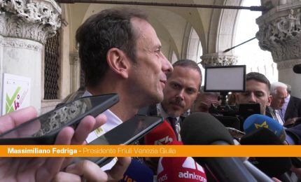 Friuli, Fedriga "Crisi in Regione? Il terzo mandato non c'entra"