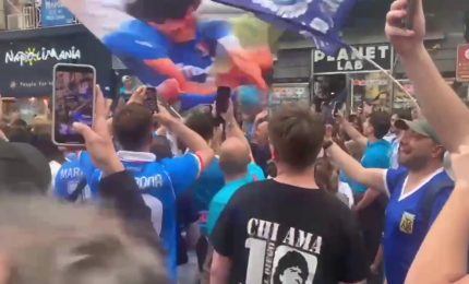 Napoli "vede" lo scudetto, cresce l'attesa in citt&agrave;