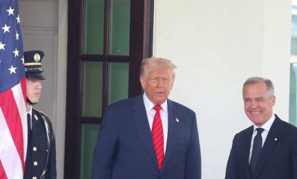 Trump accoglie il premier canadese Carney alla Casa Bianca