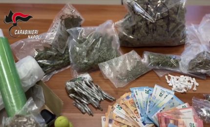 Traffico di droga e associazione mafiosa, 21 misure cautelari a Napoli