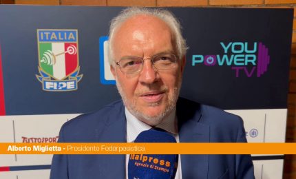 Pesi, Miglietta "Orgoglioso dei nostri atleti e della federazione"