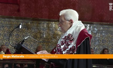 Mattarella "I valori europei non ammettono compromessi morali"