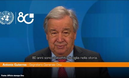 Guterres "Le Nazioni Unite sono un miracolo vivente"