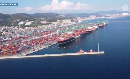 Maxi sequestro al porto di Genova, 140kg di eroina nascosta in mattoni