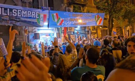 Napoli campione d'Italia, &egrave; festa in citt&agrave;