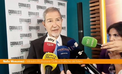 Musumeci "Spazio sar&agrave; determinante per prevenzione disastri naturali"