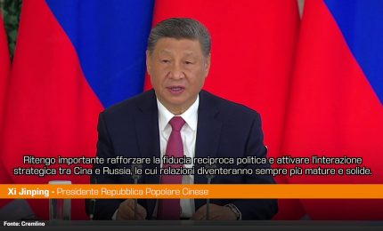 Xi Jinping "Cooperazione Cina-Russia superer&agrave; ogni ostacolo"