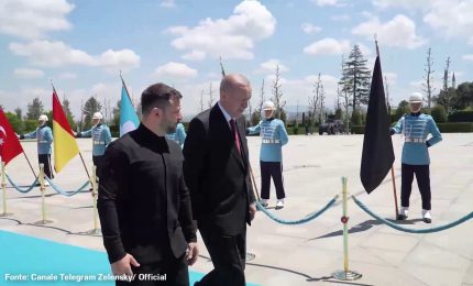 Zelensky incontra Erdogan in Turchia