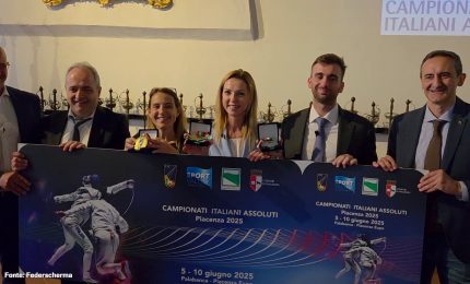 Scherma, presentati a Piacenza gli Assoluti 2025