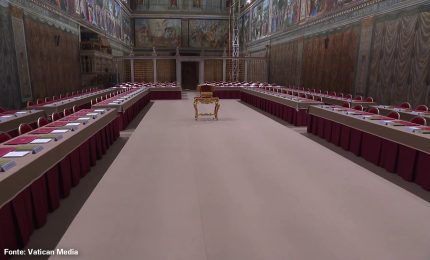Cappella Sistina, tutto pronto per il Conclave