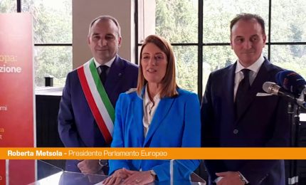 Ue, Metsola "Servono pi&ugrave; investimenti per l'innovazione"