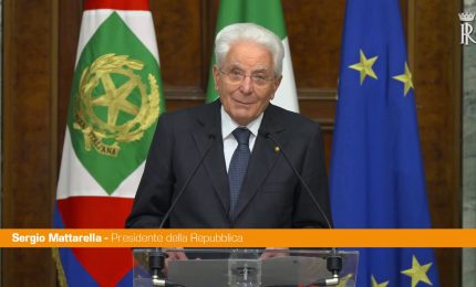 Mattarella ai magistrati "Nessun potere immune da vincoli e controlli"
