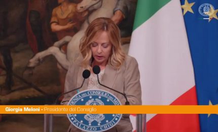 Ucraina, Meloni "Da Russia nessun passo avanti concreto per la pace"