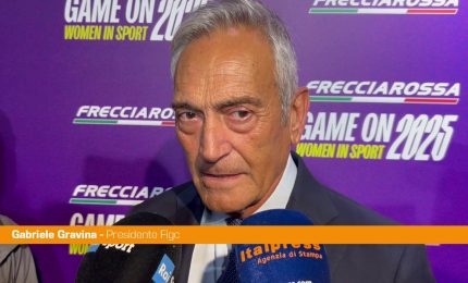 Gravina "Il movimento del calcio femminile in crescita costante"