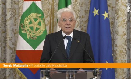 Esercito, Mattarella "Testimonianza di fedelt&agrave; a principi democratici"