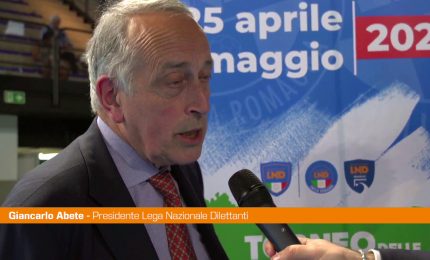 Torneo delle Regioni di calcio a 5, Abete "Per valorizzare i giovani"