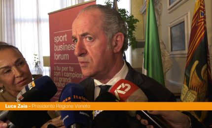 Zaia "Collina di Libri e Sport Business Forum grandi eventi in Veneto"