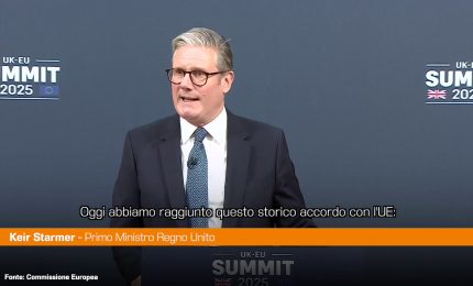 Accordo UK-UE, Starmer "Accesso senza precedenti a mercato europeo"