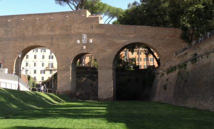 1,3 mln per la riqualificazione del Fossato di Castel Sant'Angelo