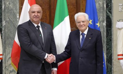 Mattarella riceve Aoun "Grande amicizia tra Italia e Libano"