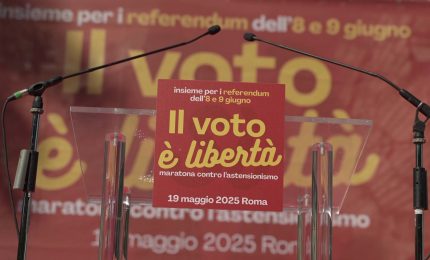 Referendum, a Roma una maratona contro l'astensionismo
