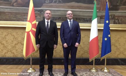 Camera, Fontana riceve presidente Assemblea Macedonia del Nord