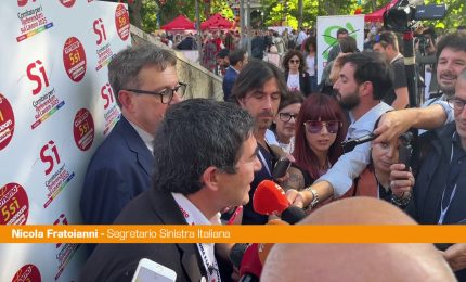 Referendum, Fratoianni "Cinque s&igrave; contro la precariet&agrave; e la paura"