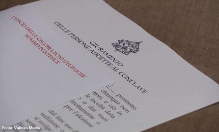 In Vaticano il giuramento degli addetti al Conclave