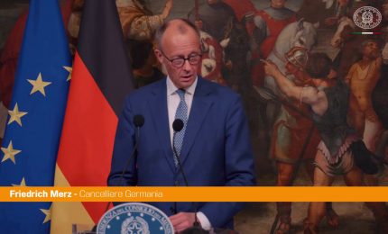 Ucraina, Merz "L'Italia pu&ograve; e deve dare un contributo"