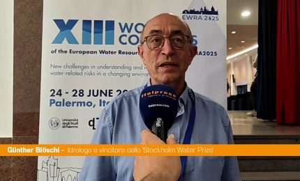 A Palermo convegno Mondiale acqua, Bl&ouml;schl "Alluvioni tema centrale"