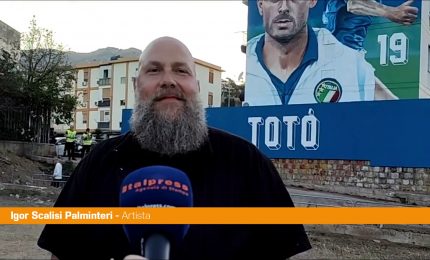 Scalisi Palminteri "Murale Schillaci dedicato a chi sta ai margini"