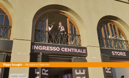 Bagno di folla a Palermo per Pippo Inzaghi