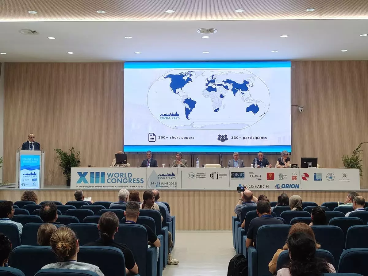 Al via all&rsquo;Universit&agrave; di Palermo il convegno mondiale della European Water Resources Association