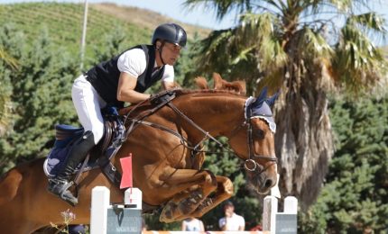 Equitazione, il palermitano Andrea Vitale nuovo campione regionale di salto ostacoli