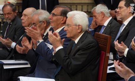 Mattarella all'Assemblea Generale della Corte Suprema di Cassazione