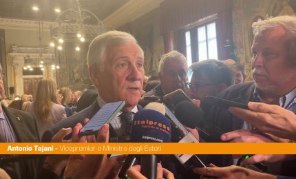 Iran, Tajani "Lavoriamo per la pace e la stabilit&agrave;"