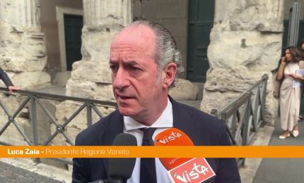 Terzo mandato, Zaia "Penso debba prevalere il buon senso"