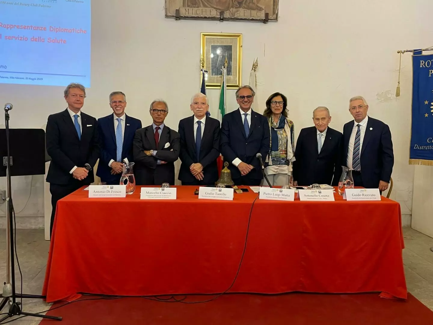 A Villa Niscemi il seminario &ldquo;I 100 anni del Rotary Club Palermo&rdquo;